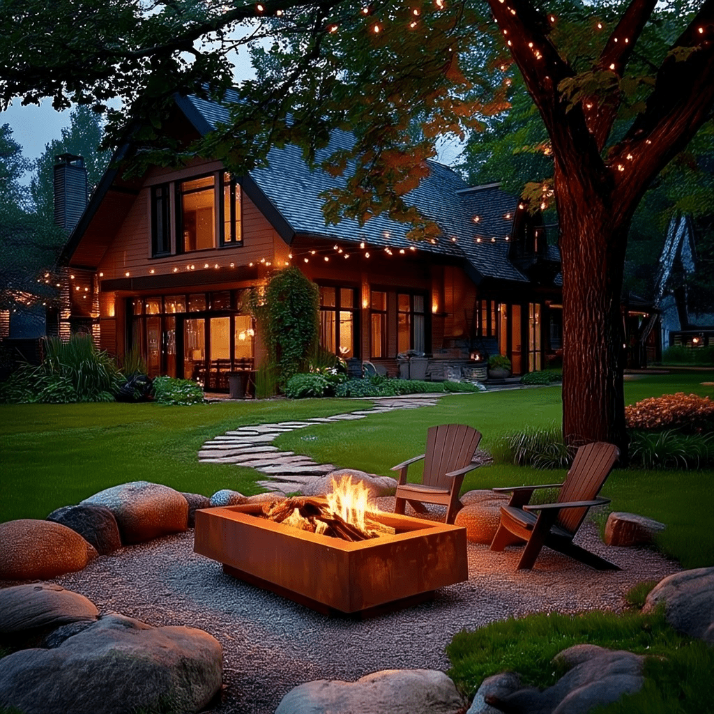 The Arden Firepit - Benton Lane Home - Carbon Designs