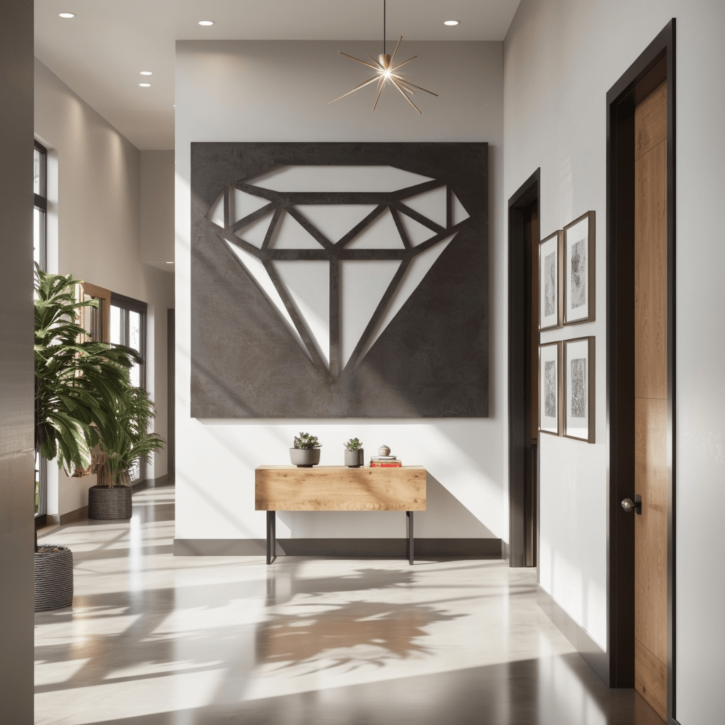 The Arkansas Diamond - Metal Wall Art - Benton Lane Home - Anthem Classic
