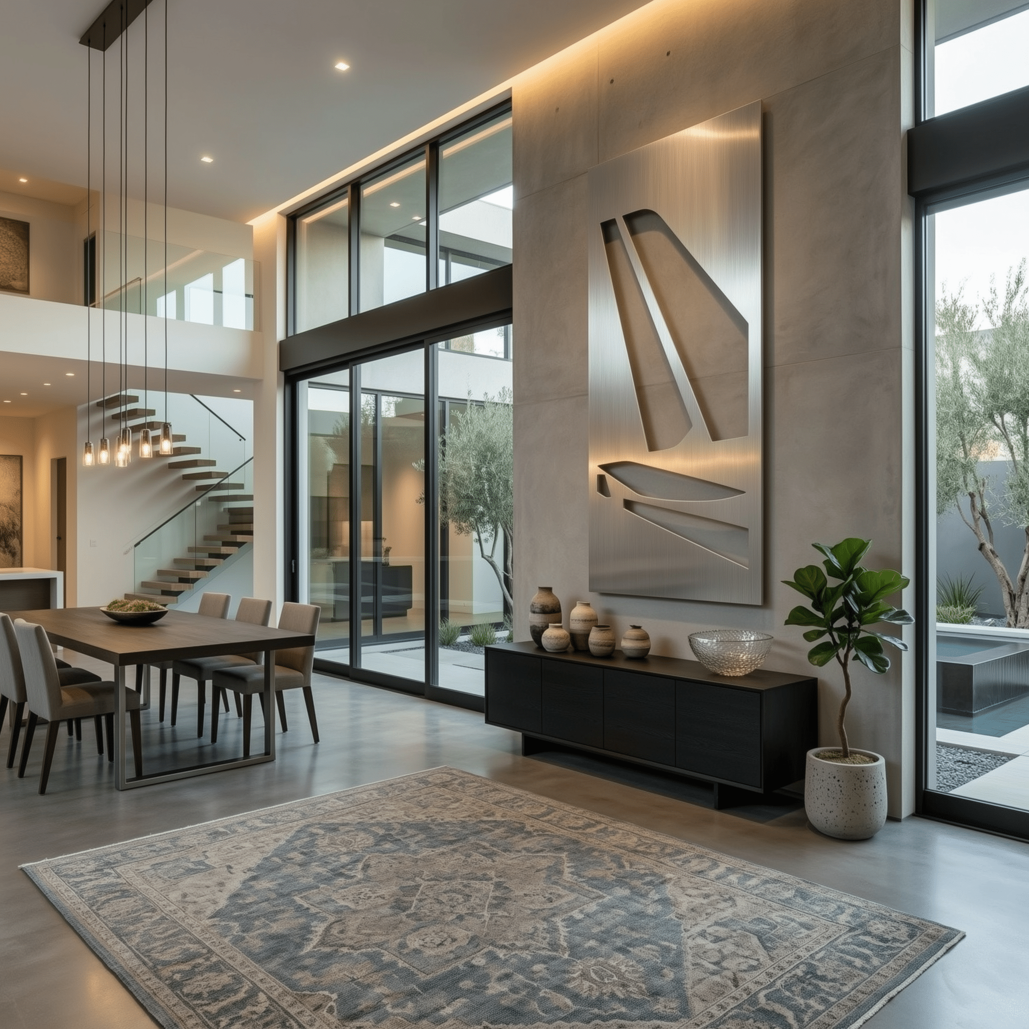 The Ascent - Metal Wall Art - Benton Lane Home - Carbon Designs