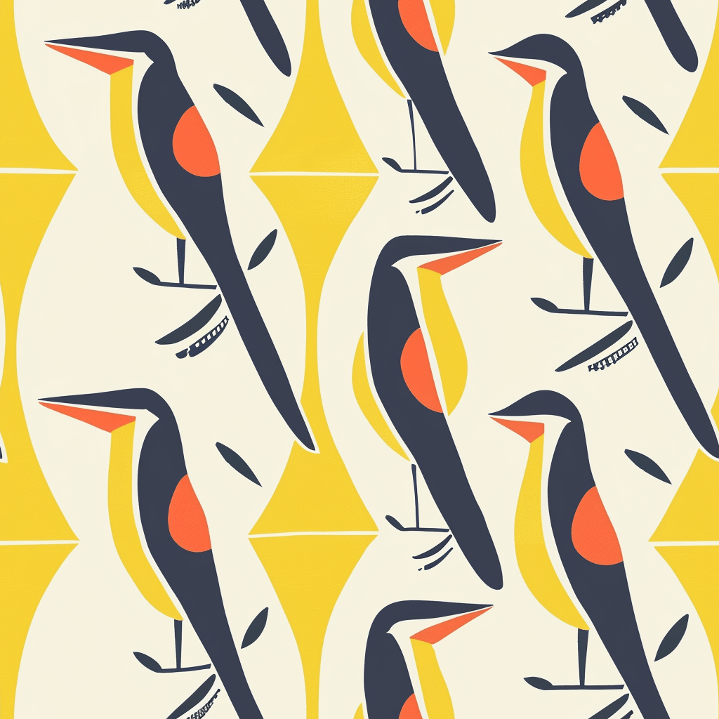 The Aviary Wallpaper - Benton Lane Home - Painted Paper