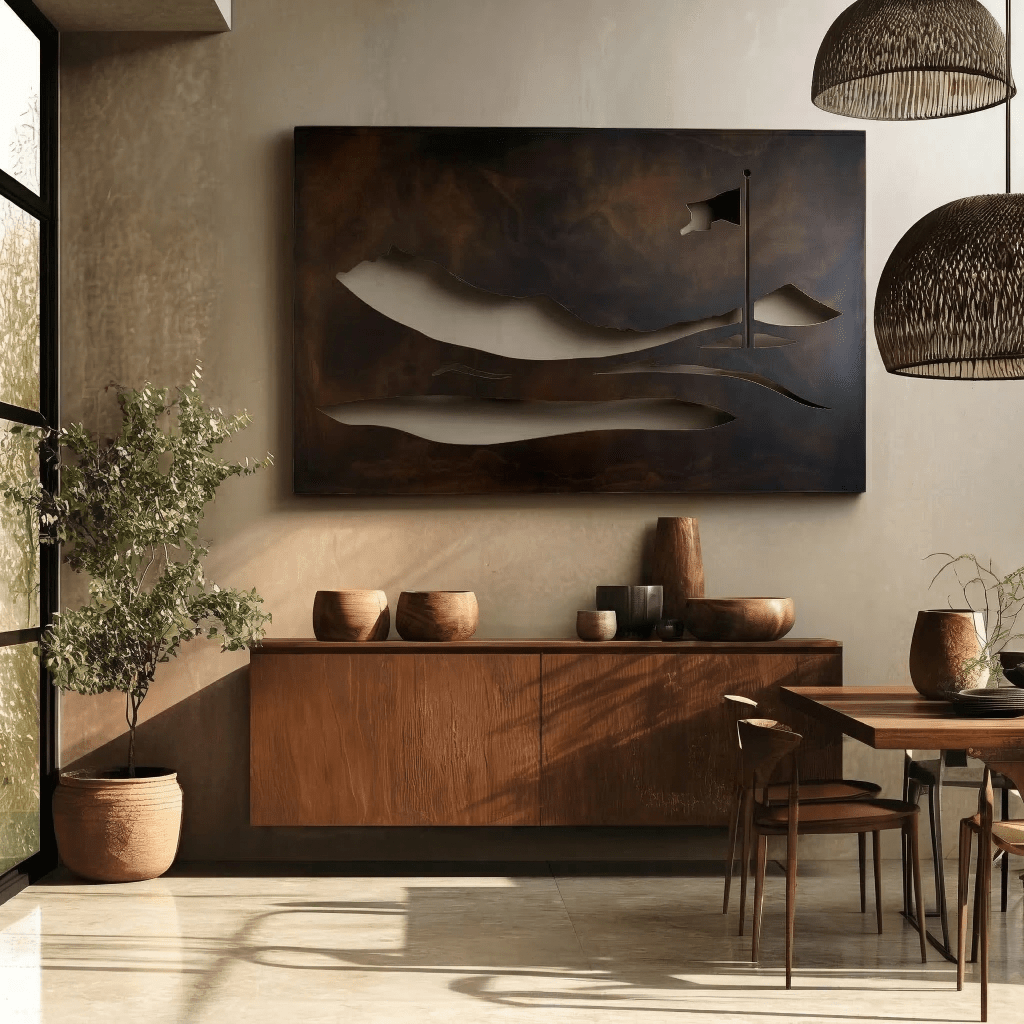 The Banner - Metal Wall Art - Benton Lane Home - Anthem Classic