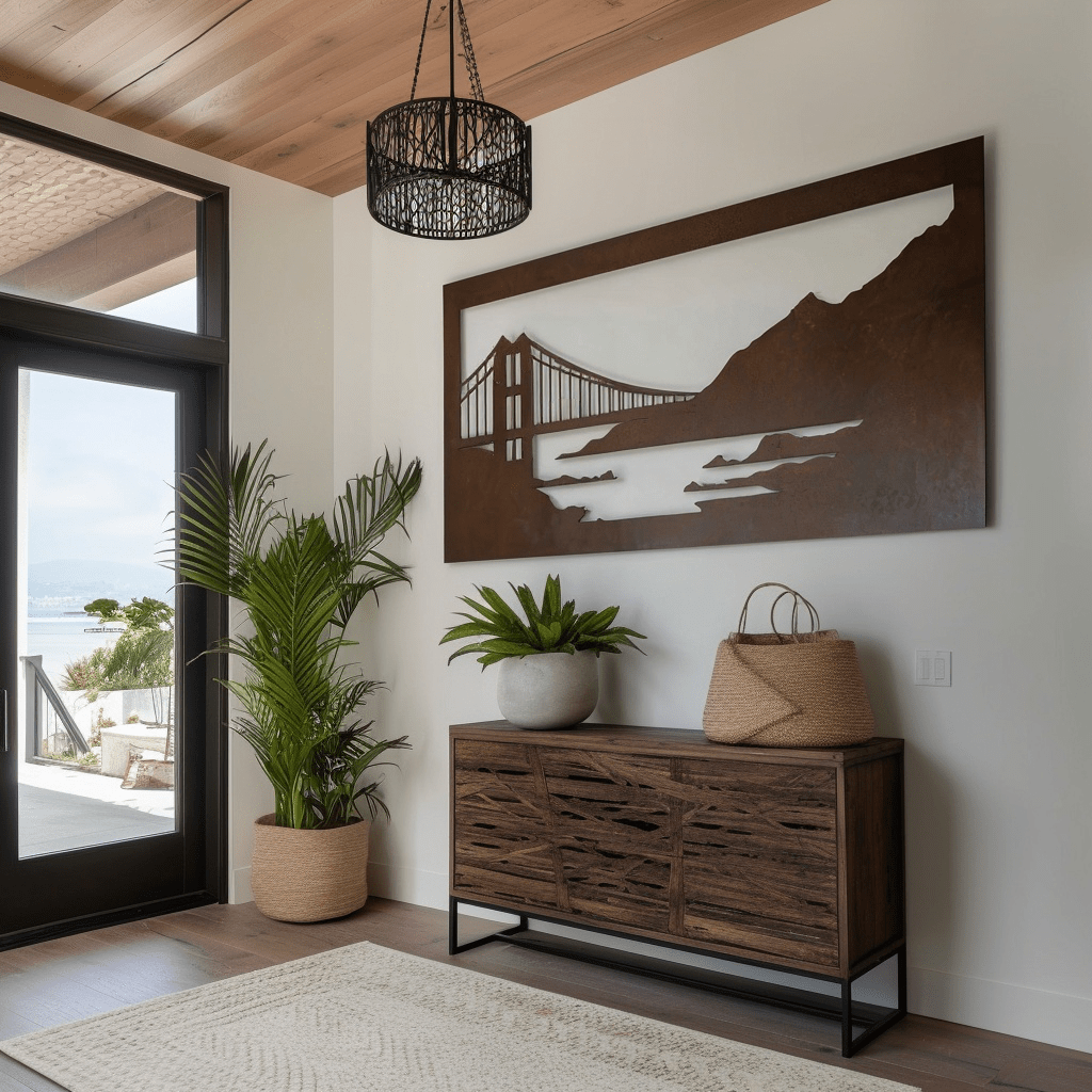 The Bayline - Metal Wall Art - Benton Lane Home - Anthem Classic