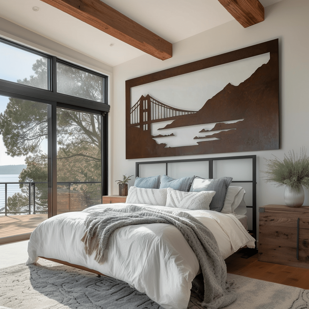 The Bayline - Metal Wall Art - Benton Lane Home - Anthem Classic