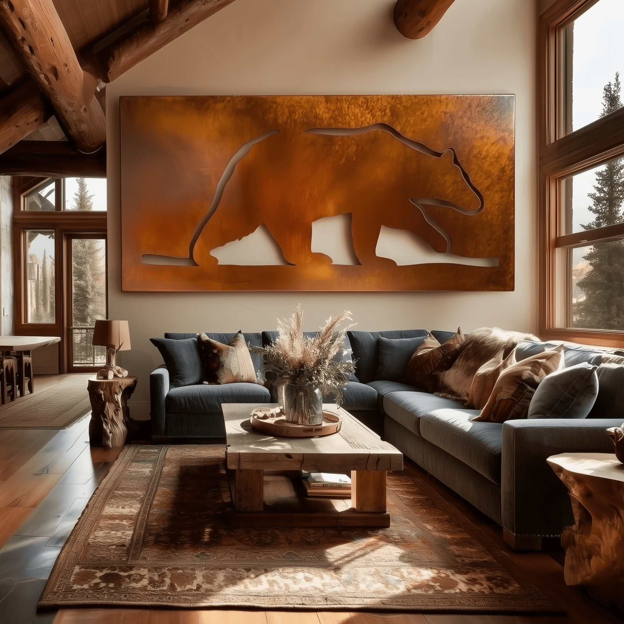The Bear - Metal Wall Art - Benton Lane Home - Anthem Classic