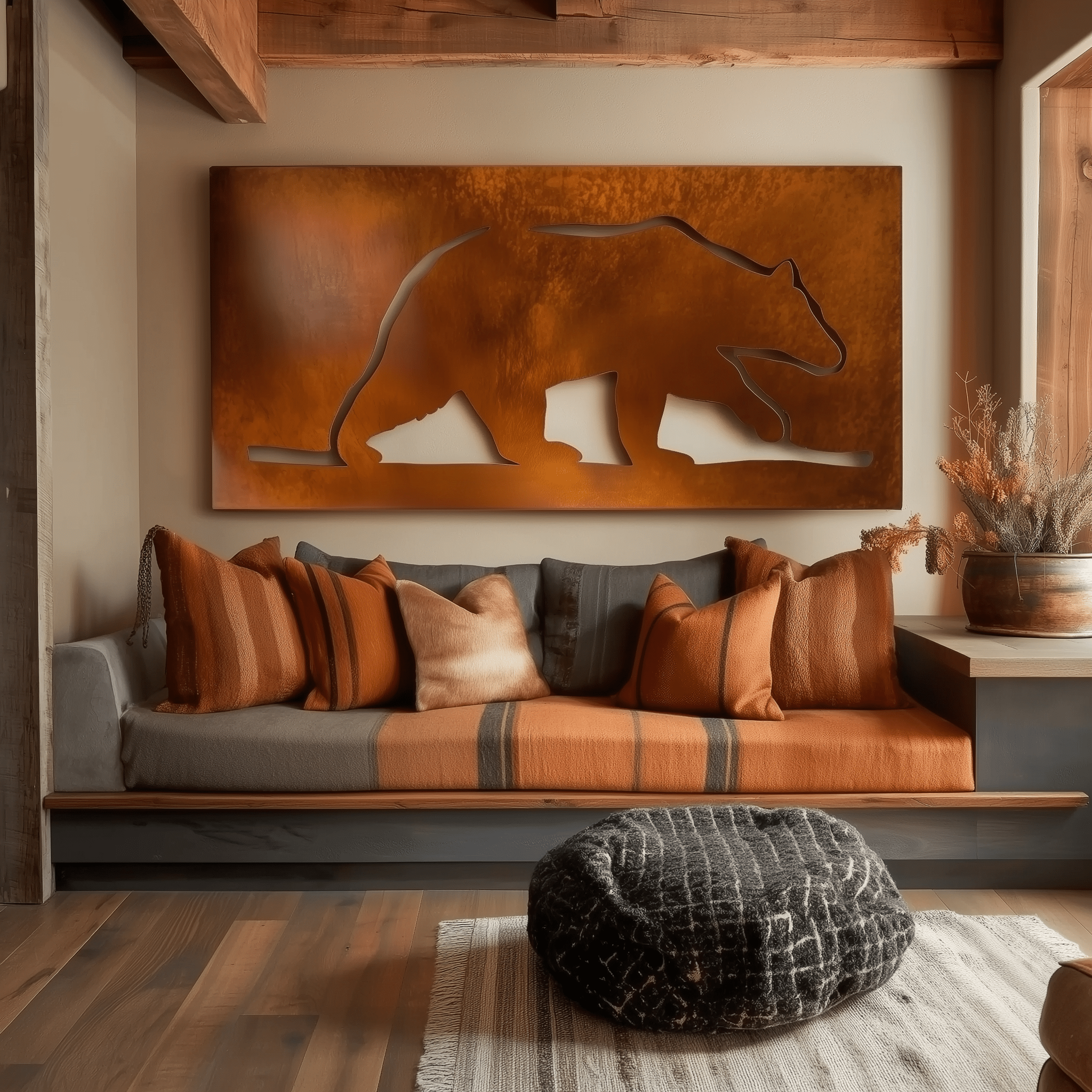The Bear - Metal Wall Art - Benton Lane Home - Anthem Classic