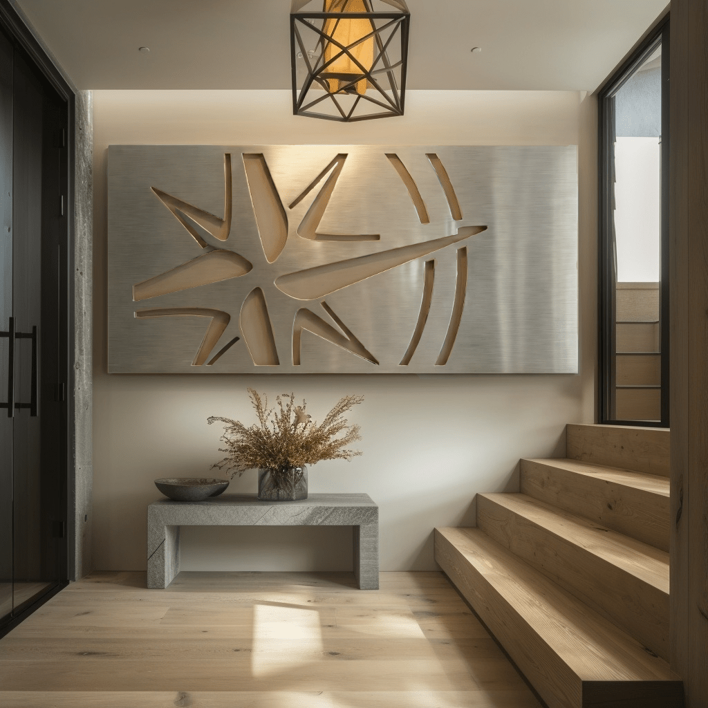 The Bearing - Metal Wall Art - Benton Lane Home - Carbon Designs