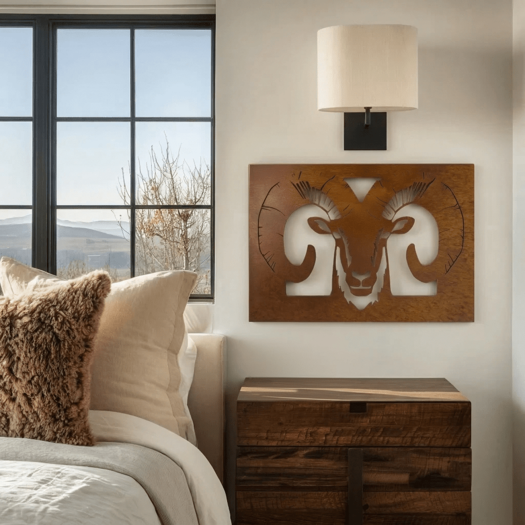 The Bighorn Sheep - Metal Wall Art - Benton Lane Home - Anthem Classic