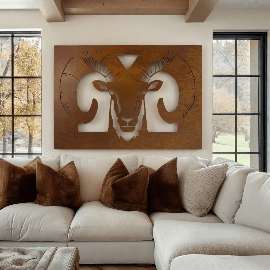 The Bighorn Sheep - Metal Wall Art - Benton Lane Home - Anthem Classic