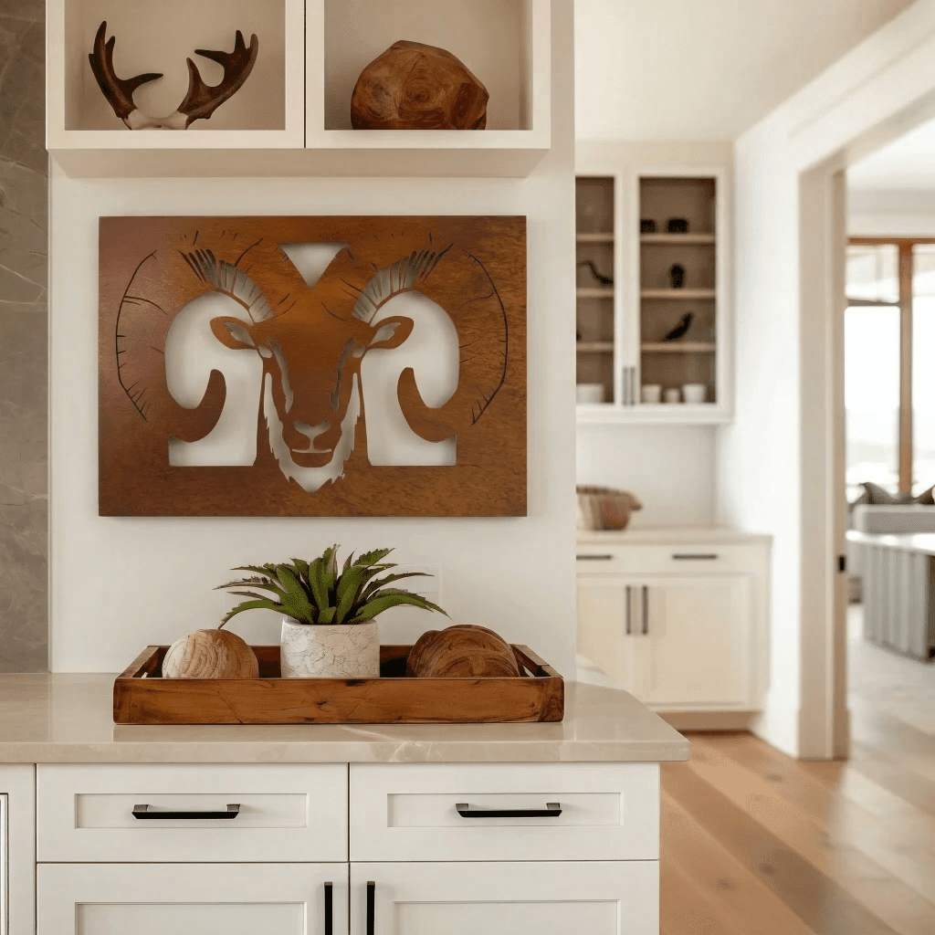 The Bighorn Sheep - Metal Wall Art - Benton Lane Home - Anthem Classic