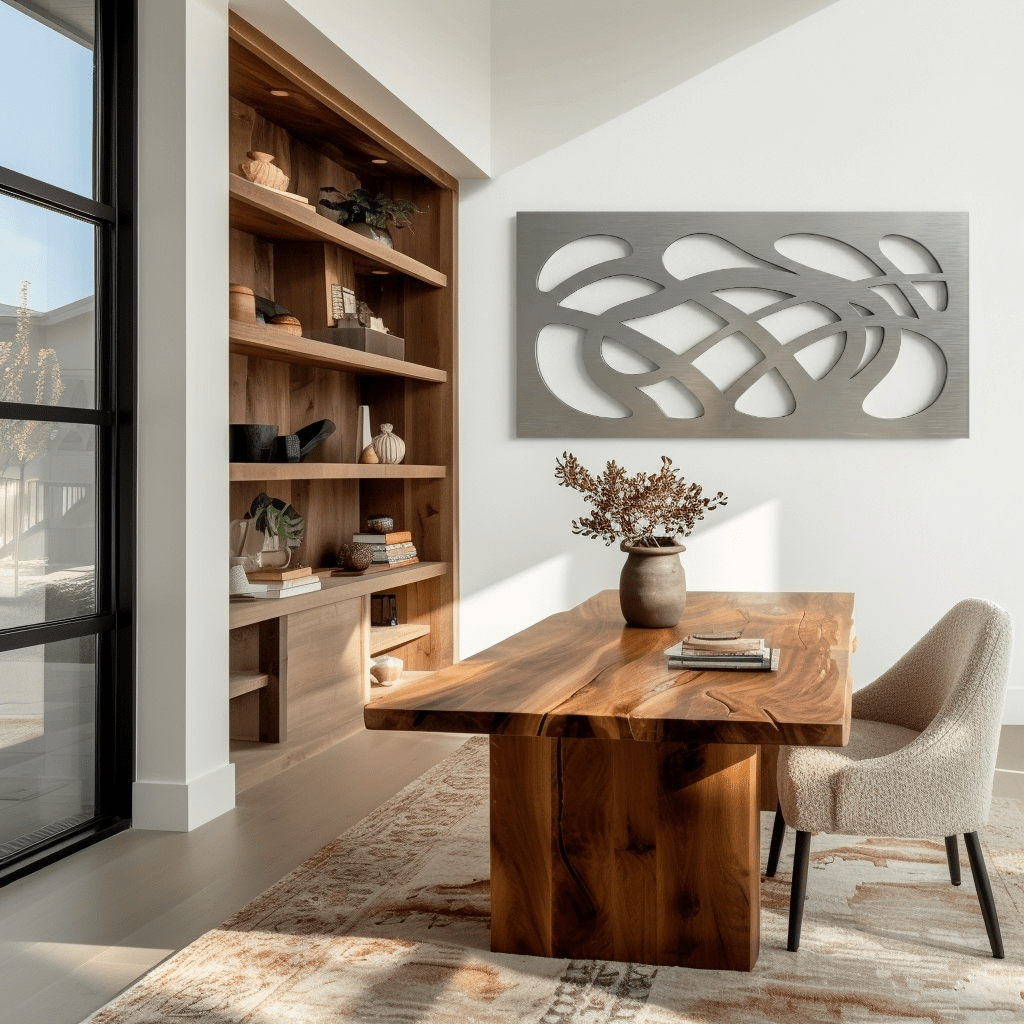 The Bioma - Metal Wall Art - Benton Lane Home - Carbon Designs