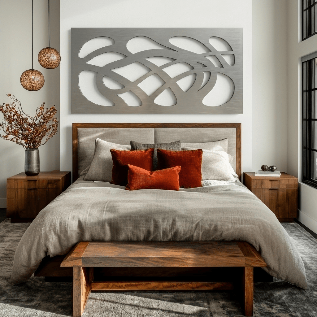 The Bioma - Metal Wall Art - Benton Lane Home - Carbon Designs