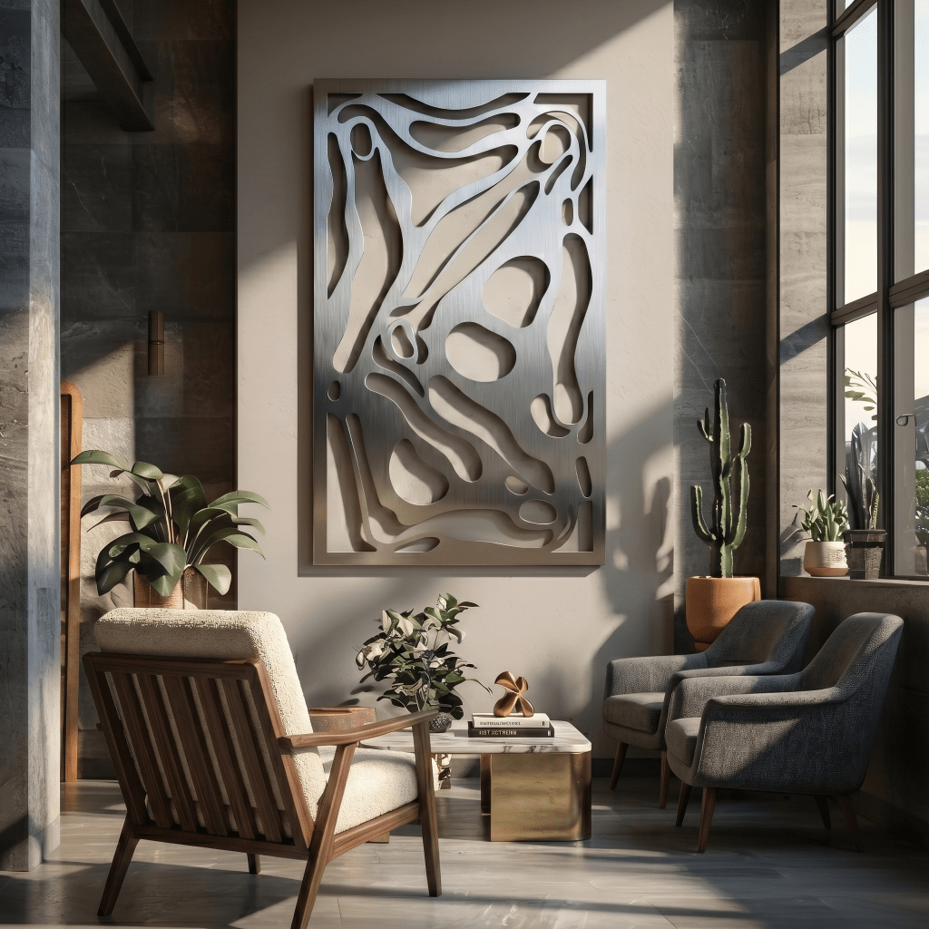 The Birdies View - Metal Wall Art - Benton Lane Home - Carbon Designs