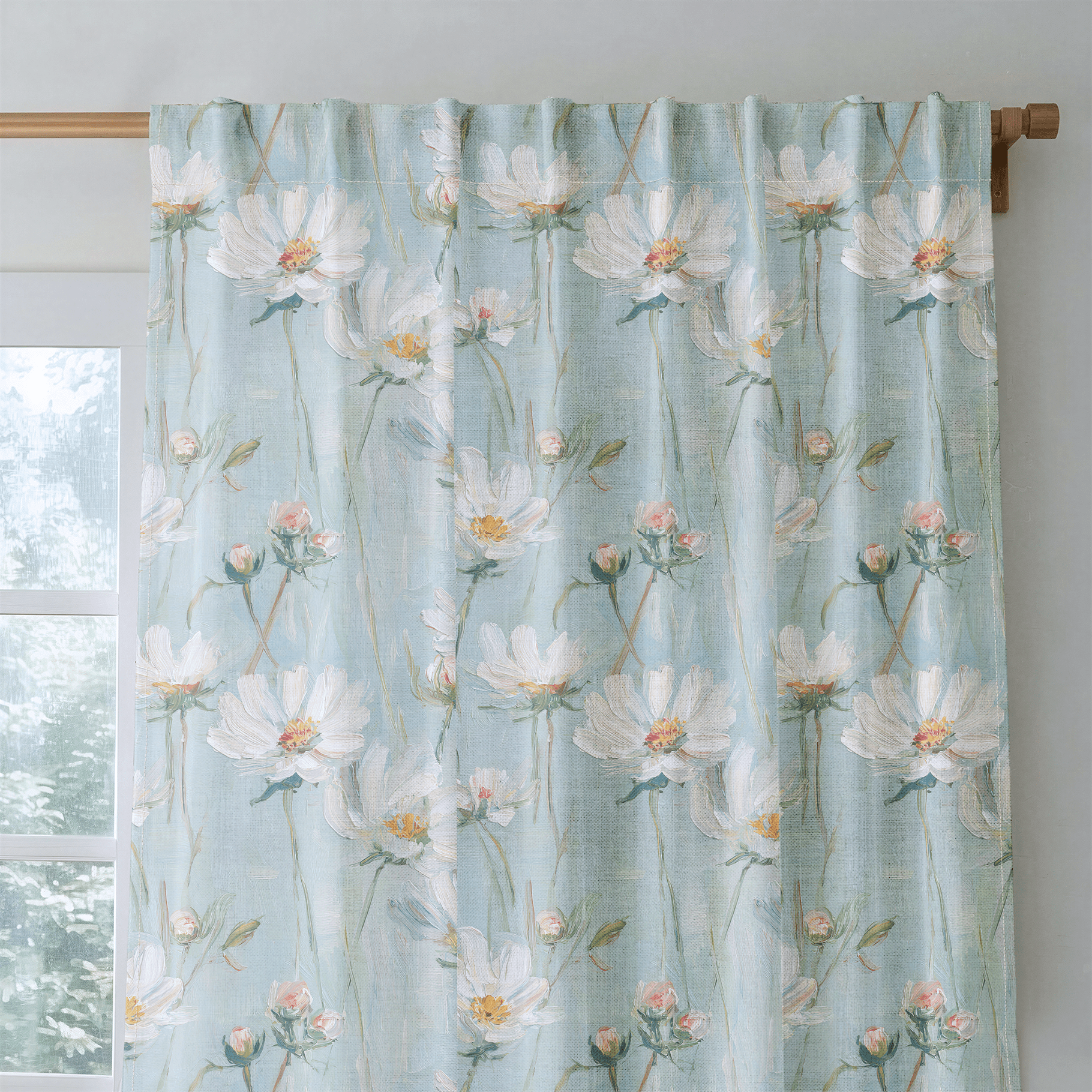 The Blossom - Drapery - Benton Lane Home - Lemon Park