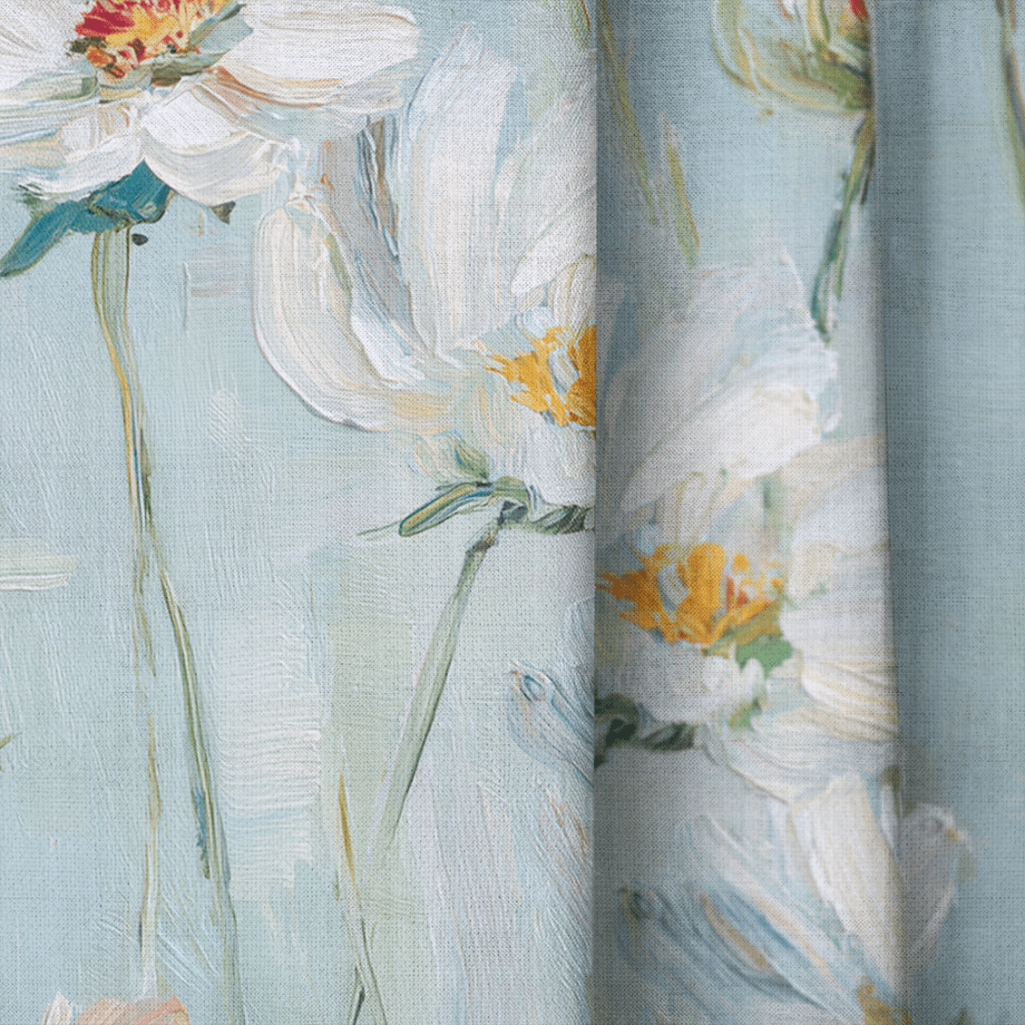 The Blossom - Drapery - Benton Lane Home - Lemon Park