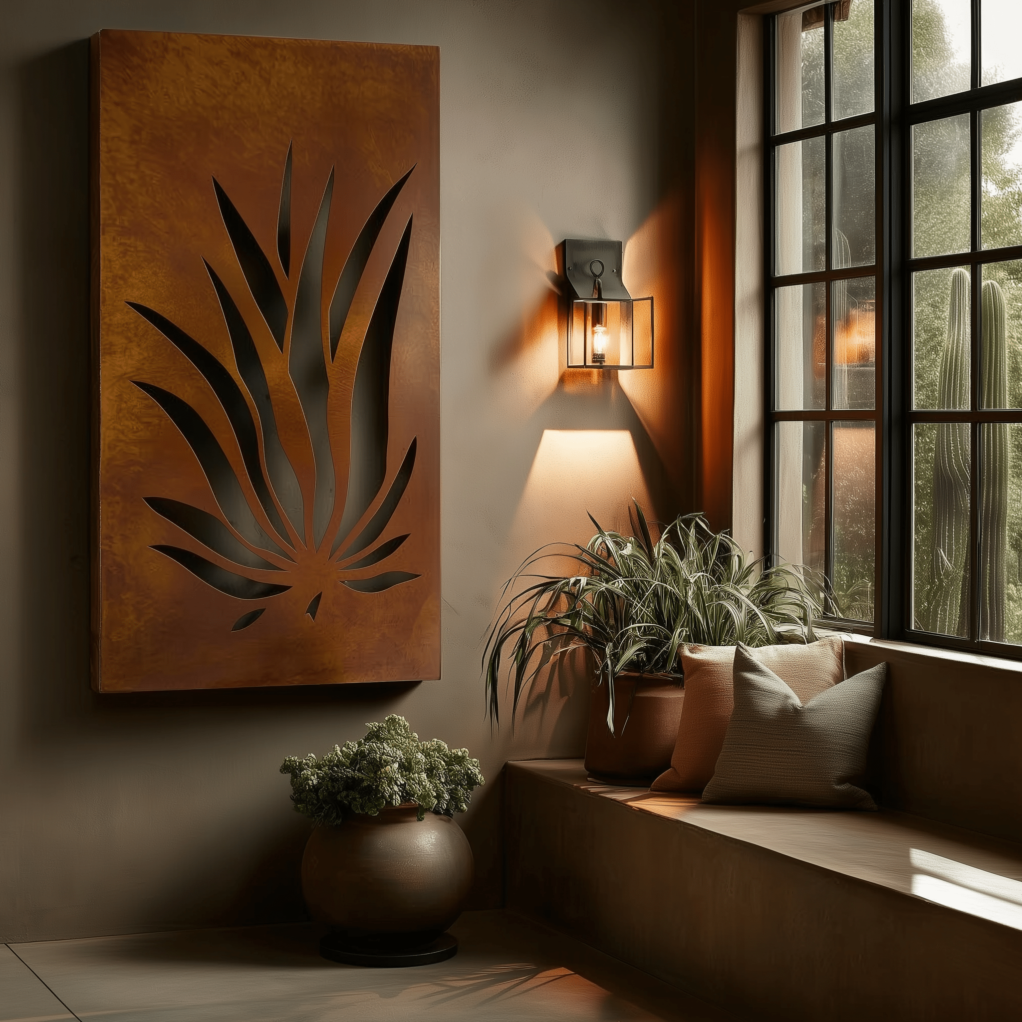 The Blue Agave - Metal Wall Art - Benton Lane Home - Anthem Classic