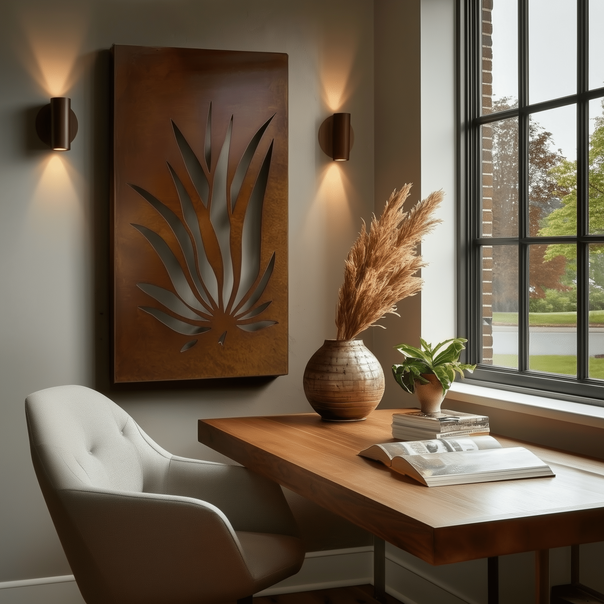 The Blue Agave - Metal Wall Art - Benton Lane Home - Anthem Classic