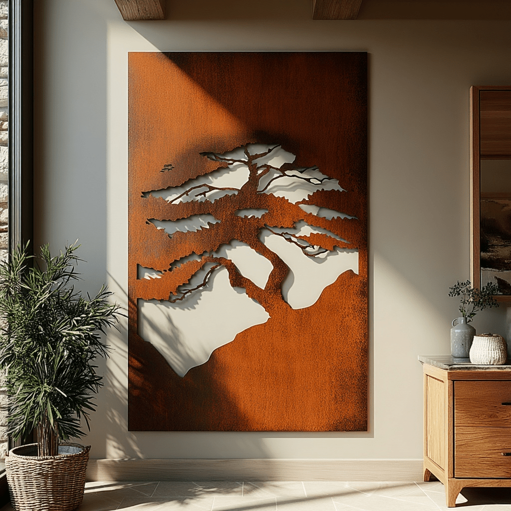 The Bonsai - Metal Wall Art - Benton Lane Home - Anthem Classic