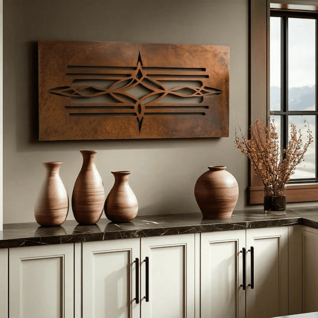 The Bordado - Metal Wall Art - Benton Lane Home - Anthem Classic