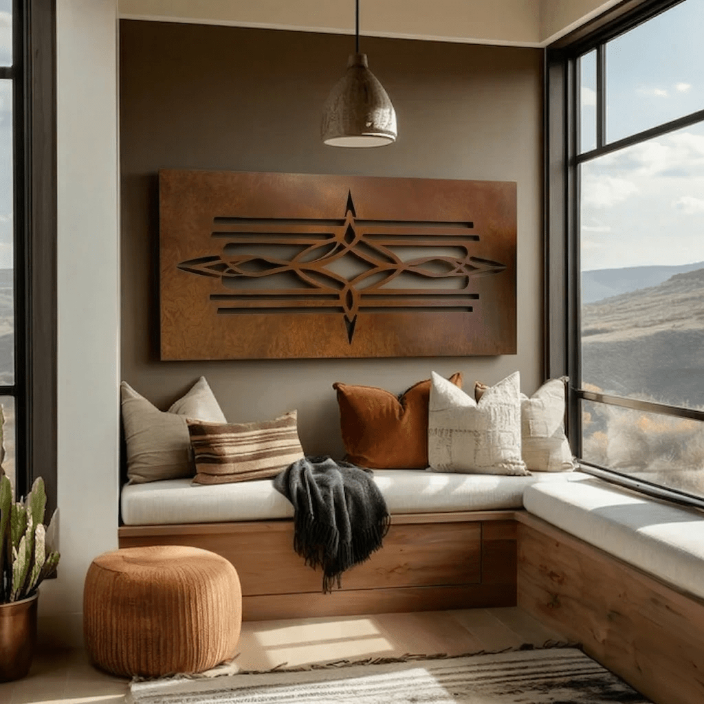 The Bordado - Metal Wall Art - Benton Lane Home - Anthem Classic
