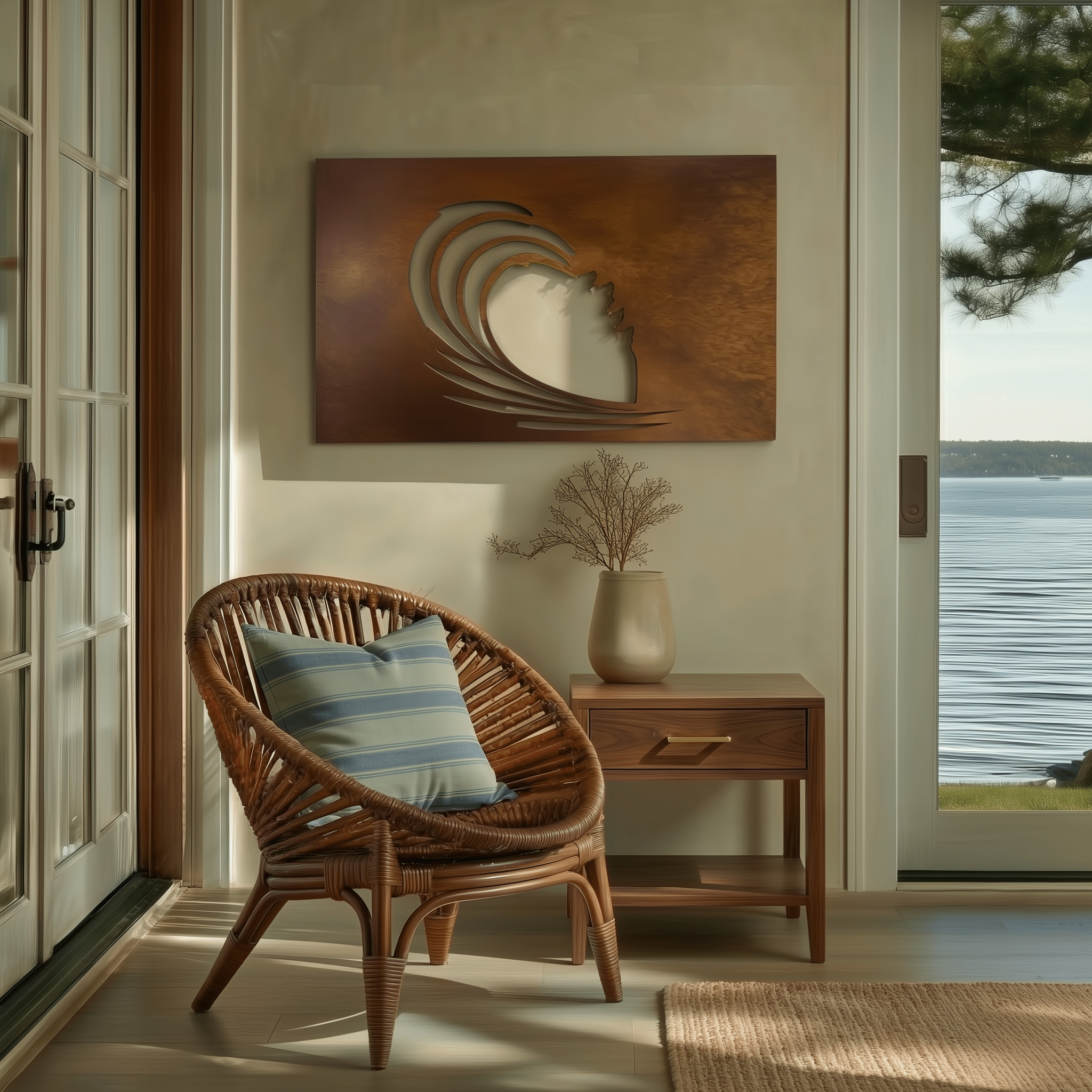 The Breakwater - Metal Wall Art - Benton Lane Home - Anthem Classic