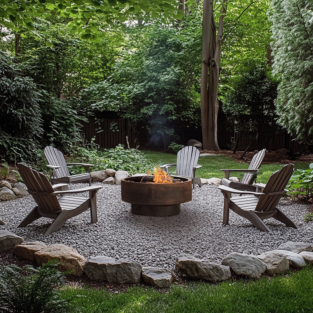 The Bryson Firepit - Benton Lane Home - Carbon Designs