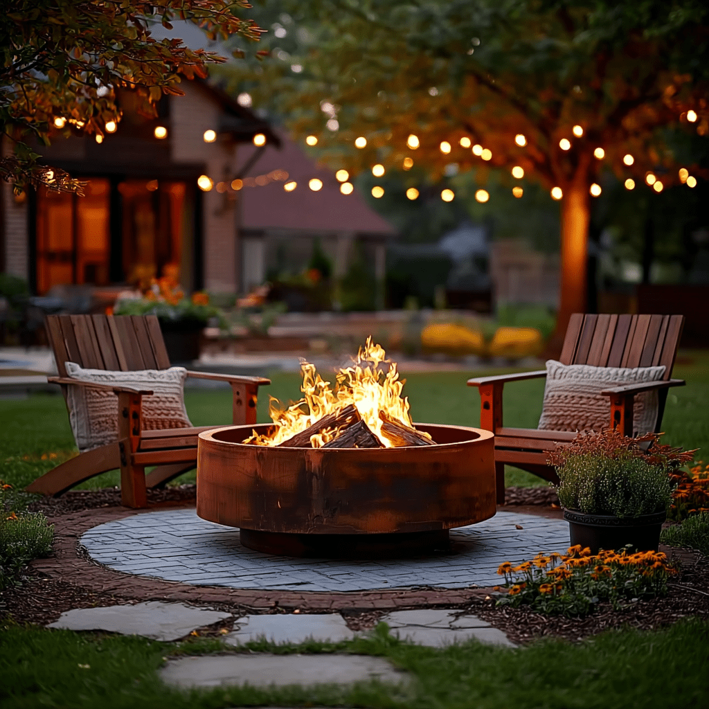 The Bryson Firepit - Benton Lane Home - Carbon Designs