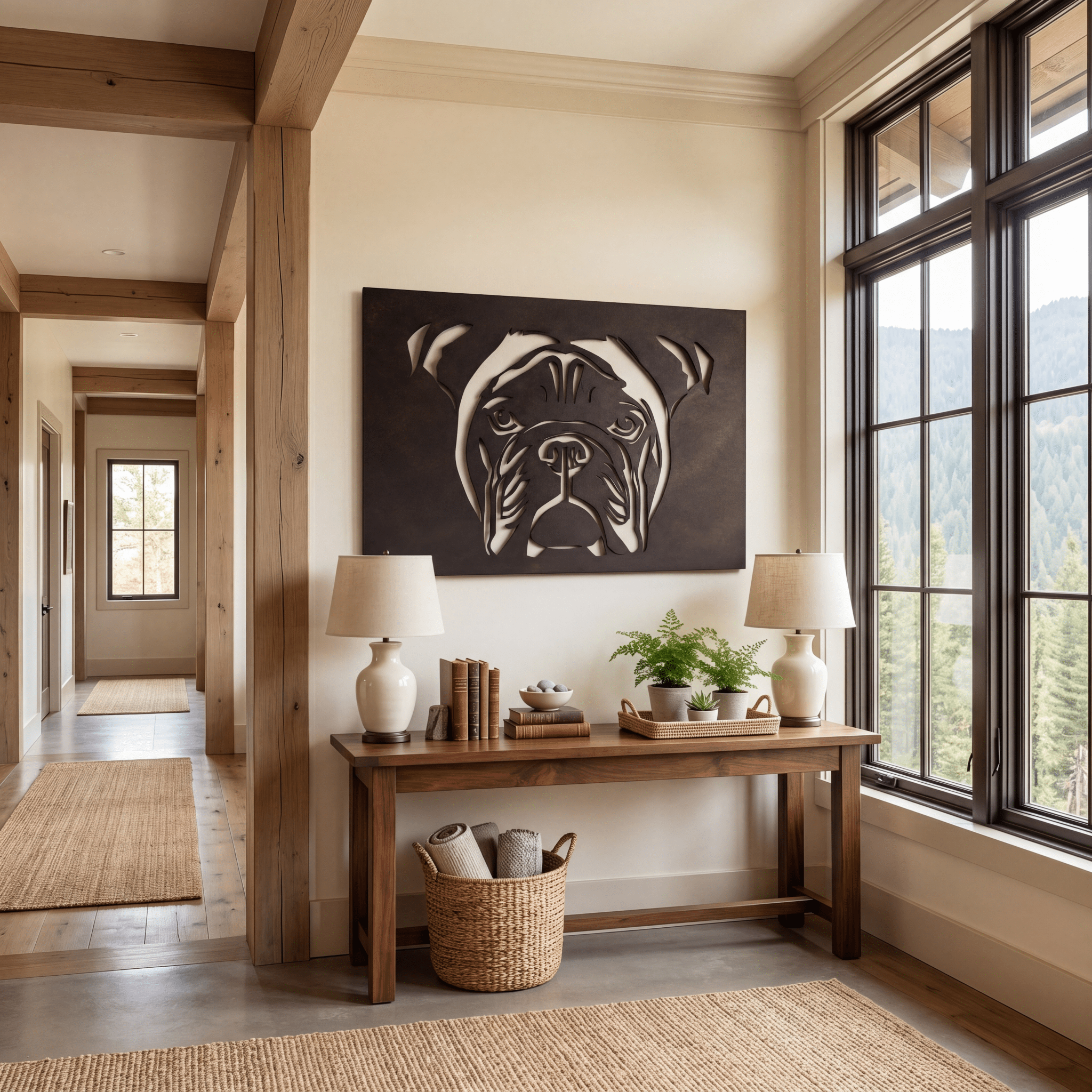 The Bulldog - Metal Wall Art - Forge - Benton Lane Home - Anthem Classic
