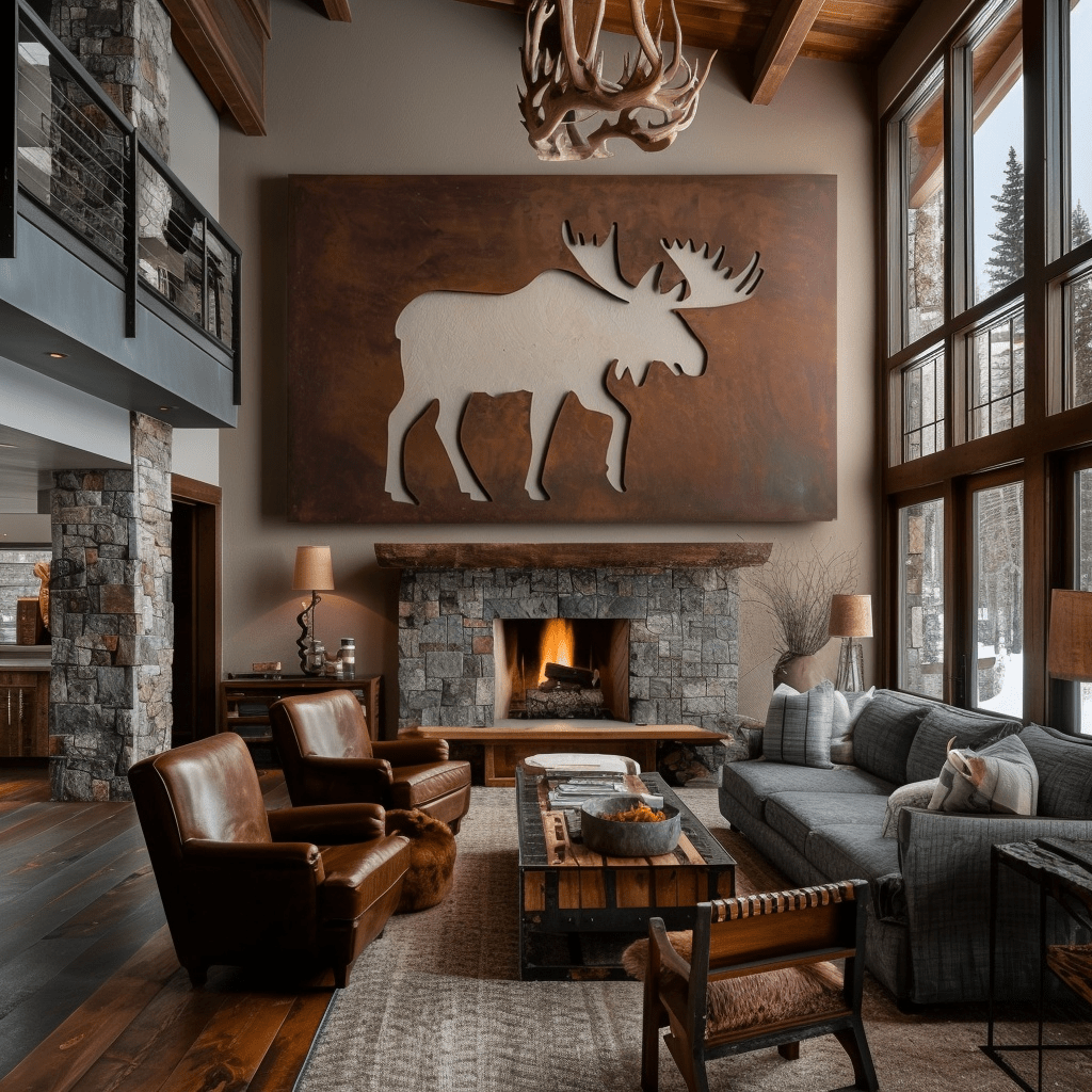 The Bullmark - Metal Wall Art - Benton Lane Home - Anthem Classic