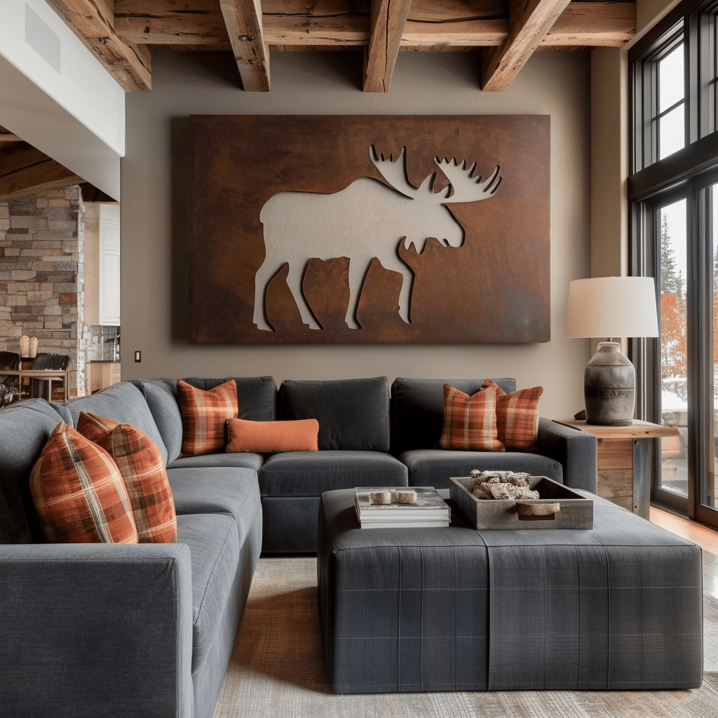 The Bullmark - Metal Wall Art - Benton Lane Home - Anthem Classic