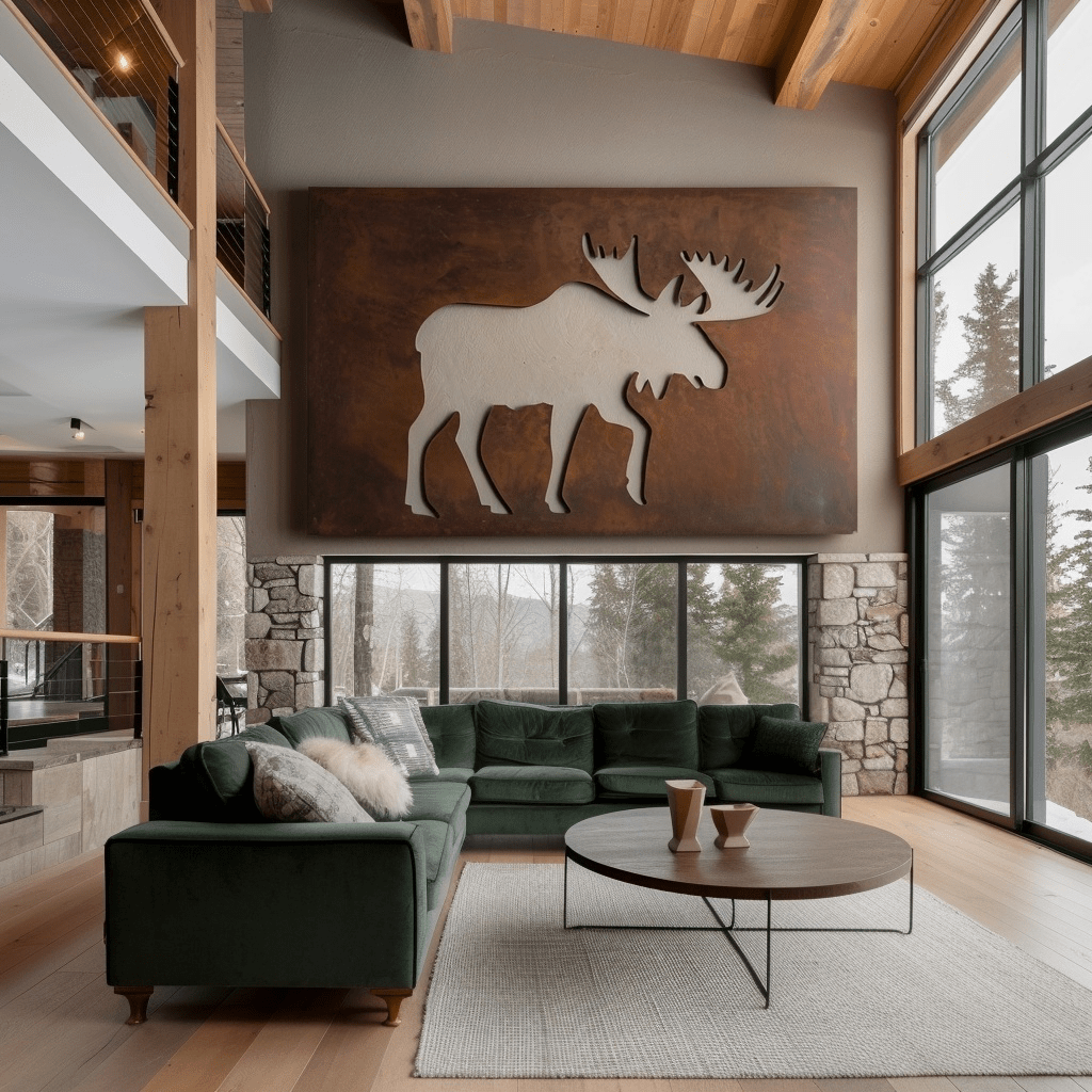 The Bullmark - Metal Wall Art - Benton Lane Home - Anthem Classic