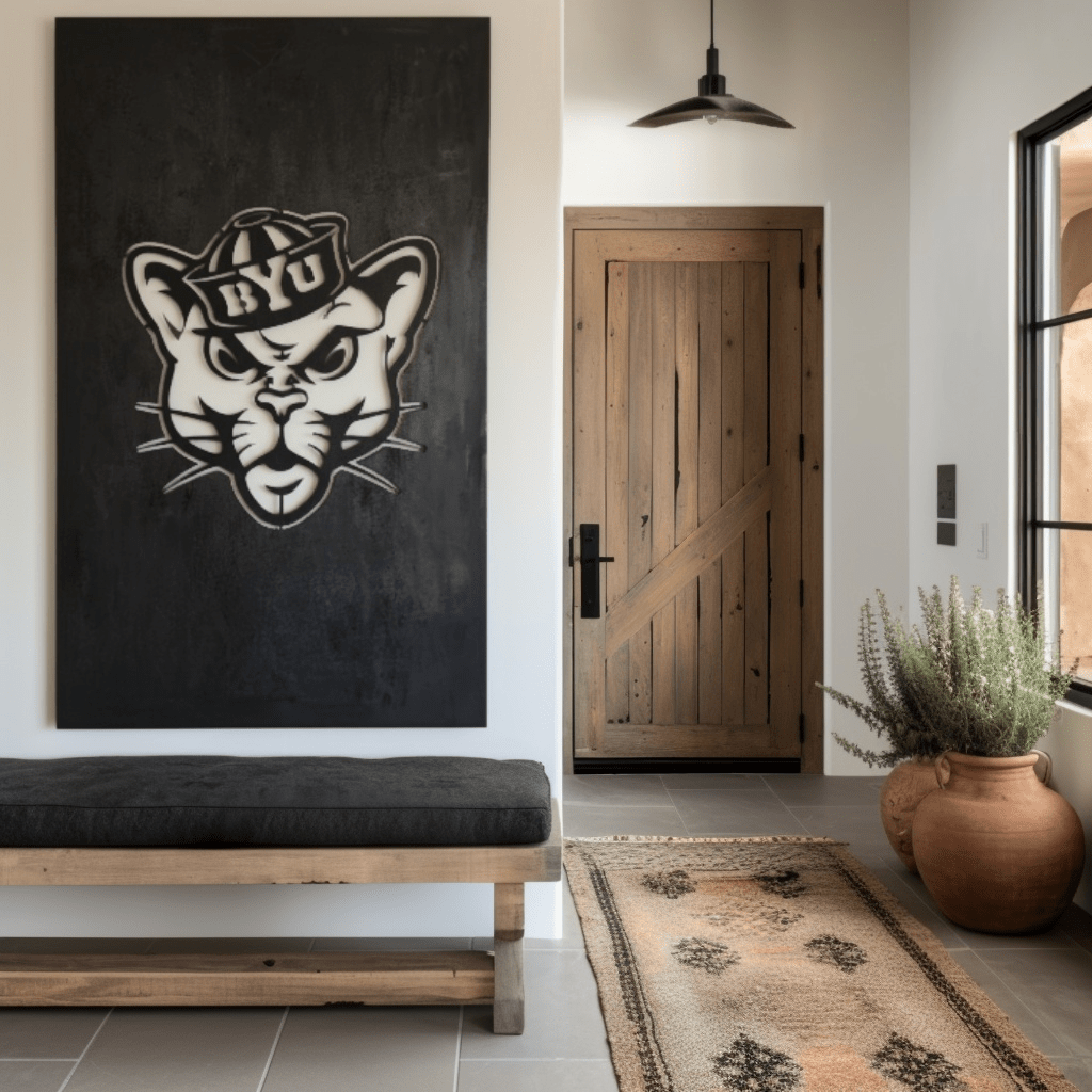 The BYU Cat - Wall Art - Portrait Forge - Benton Lane Home - Anthem Classic