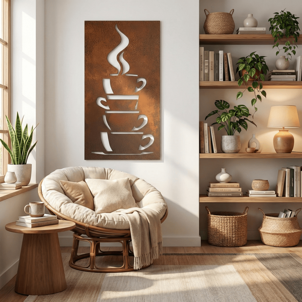 The Cafécito - Metal Wall Art - Oxide - Benton Lane Home - Anthem Classic