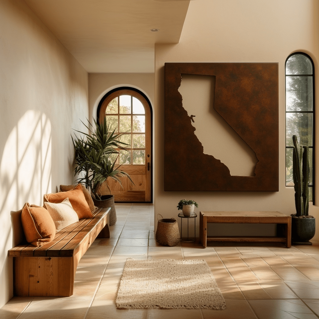 The California - Metal Wall Art - Benton Lane Home - Anthem Classic