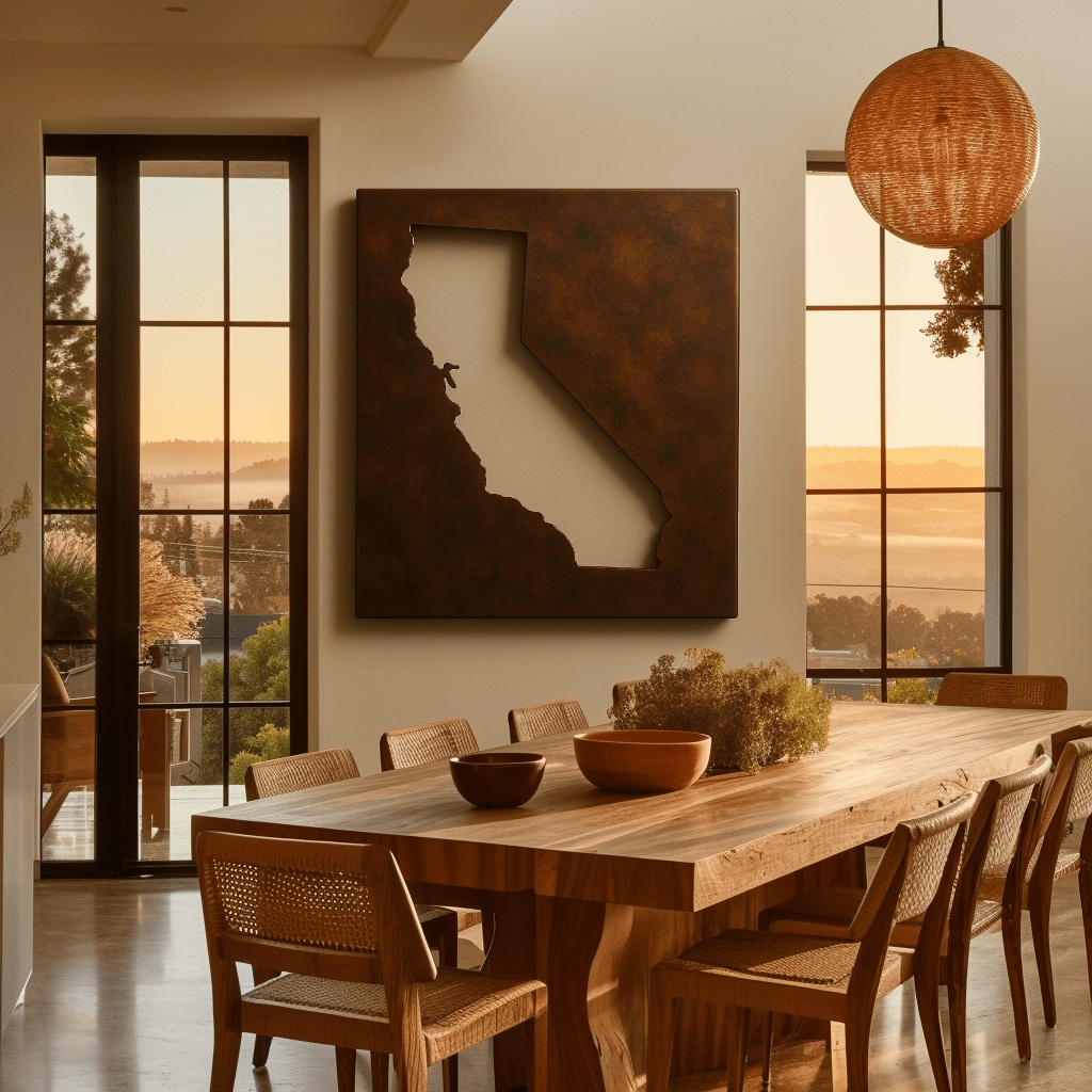 The California - Metal Wall Art - Benton Lane Home - Anthem Classic