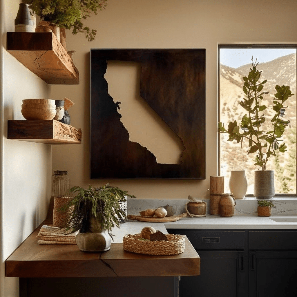 The California - Metal Wall Art - Benton Lane Home - Anthem Classic