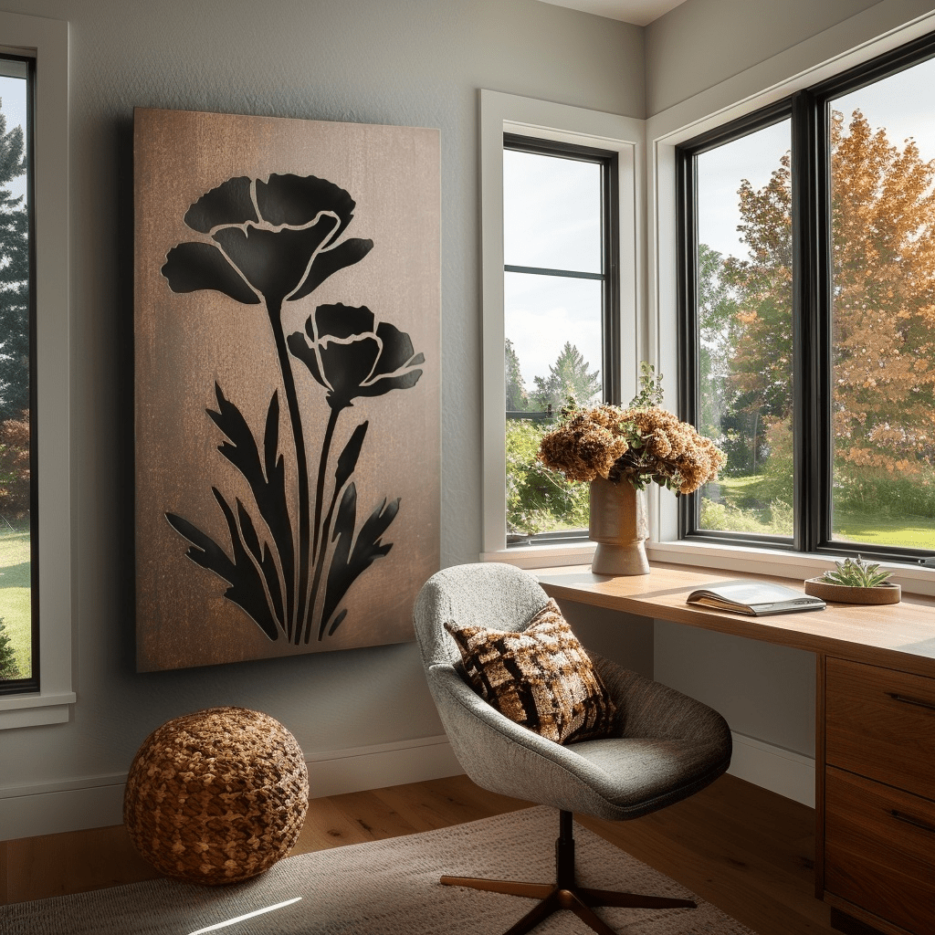 The California Poppy - Metal Wall Art - Benton Lane Home - Anthem Classic