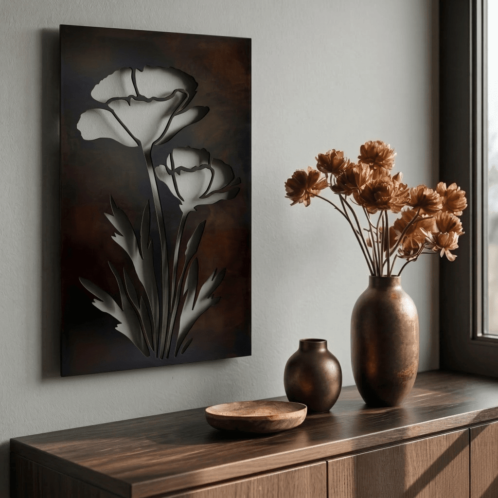 The California Poppy - Metal Wall Art - Benton Lane Home - Anthem Classic