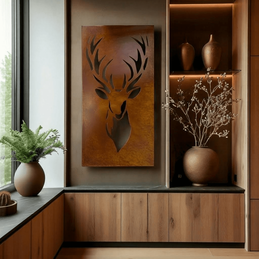 The Chital - Metal Wall Art - Benton Lane Home - Anthem Classic