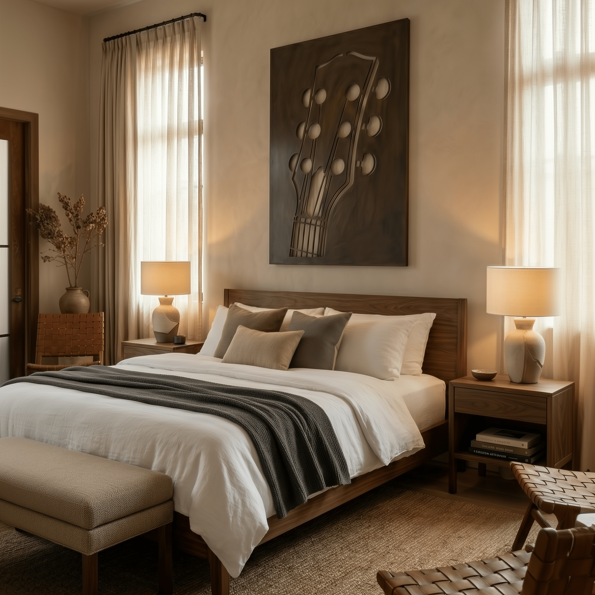 The Chord - Metal Wall Art - Umber - Benton Lane Home - Anthem Classic