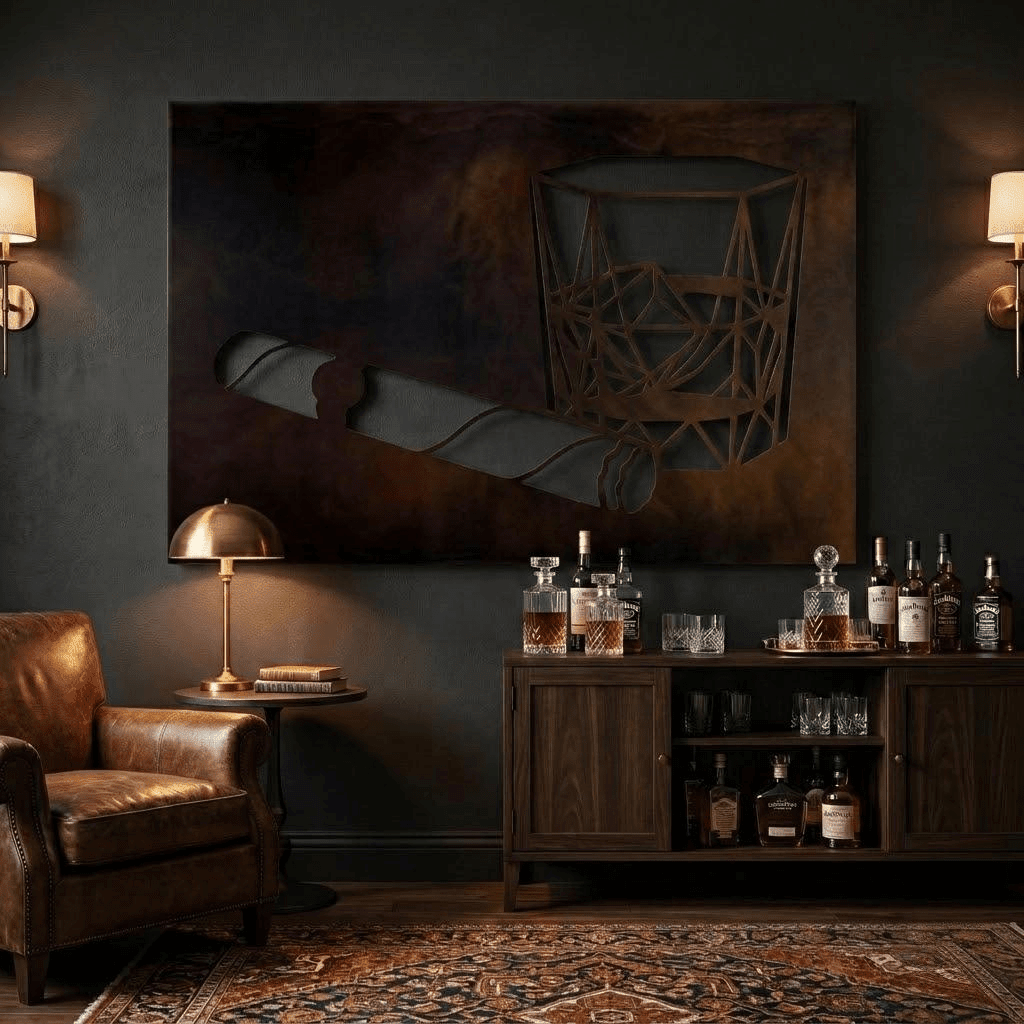 The Cigar - Metal Wall Art - Benton Lane Home - Anthem Classic