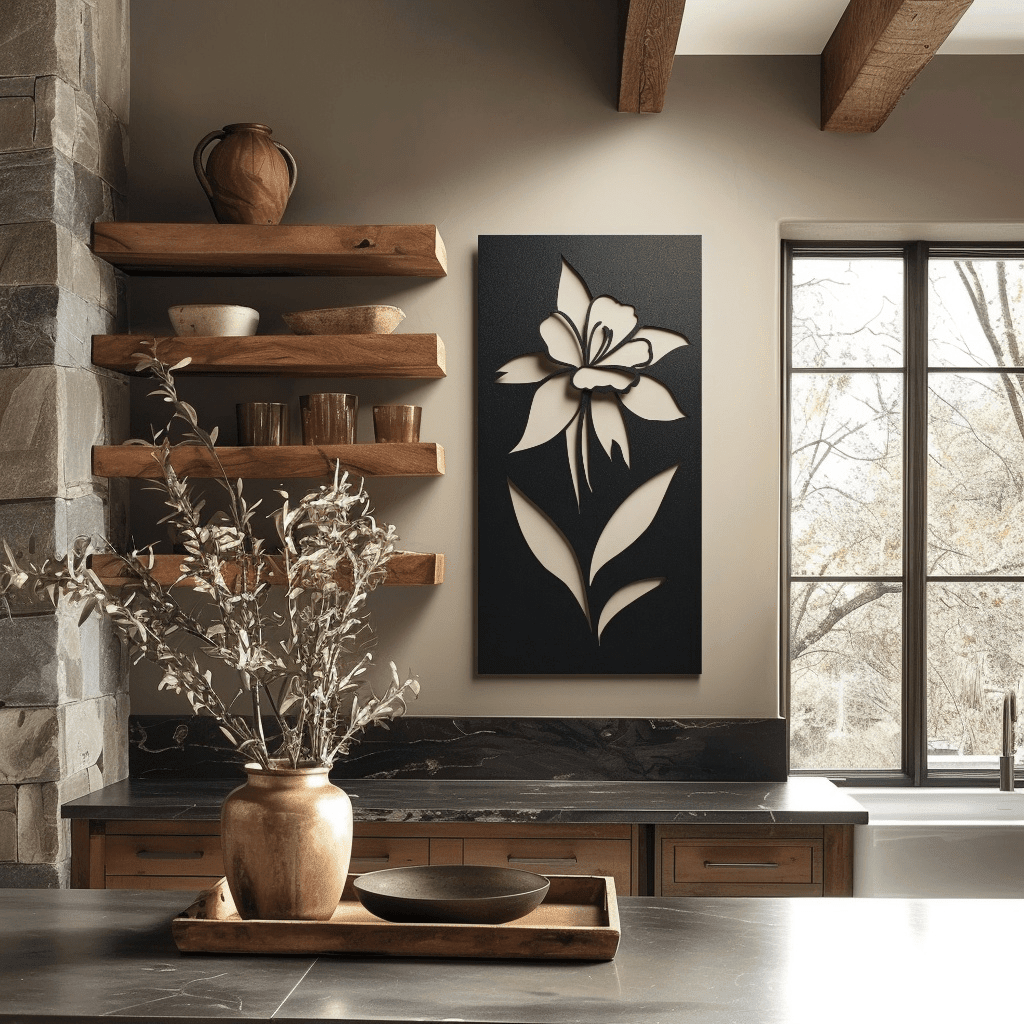The Colorado Rocky Mountain Columbine - Metal Wall Art - Benton Lane Home - Anthem Classic