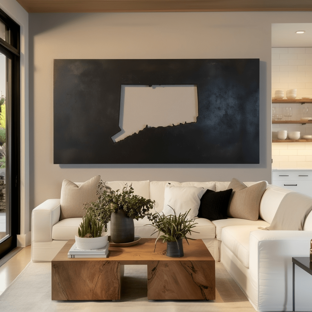 The Connecticut - Metal Wall Art - Benton Lane Home - Anthem Classic