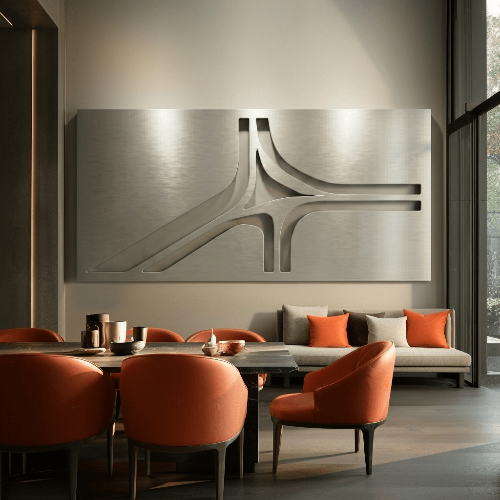 The Continuum - Metal Wall Art - Benton Lane Home - Carbon Designs