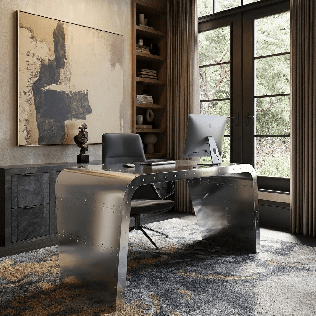 The Corsair Desk - Benton Lane Home - Carbon Designs