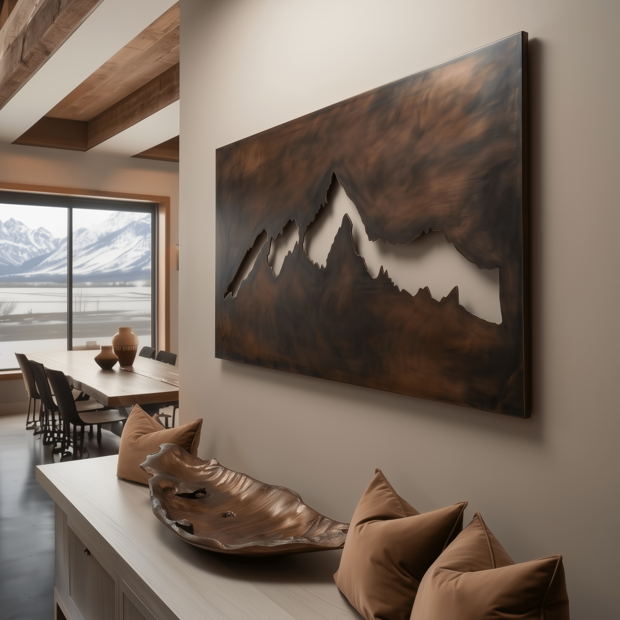 The Crestfall - Metal Wall Art - Benton Lane Home - Anthem Classic