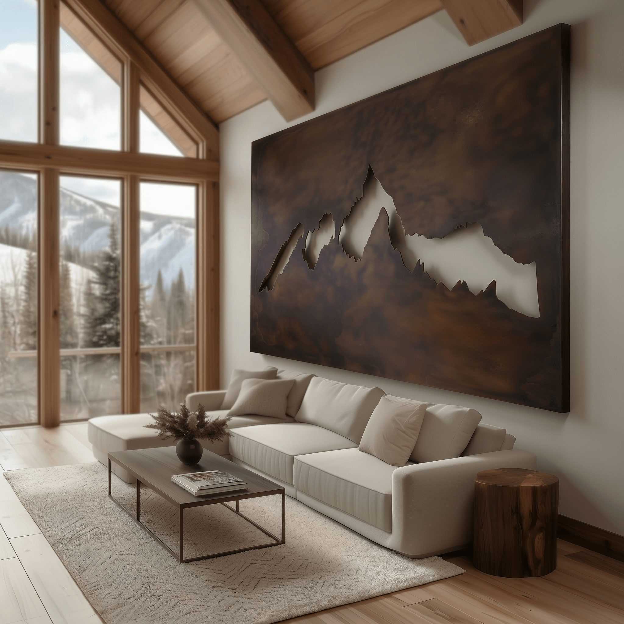 The Crestfall - Metal Wall Art - Benton Lane Home - Anthem Classic