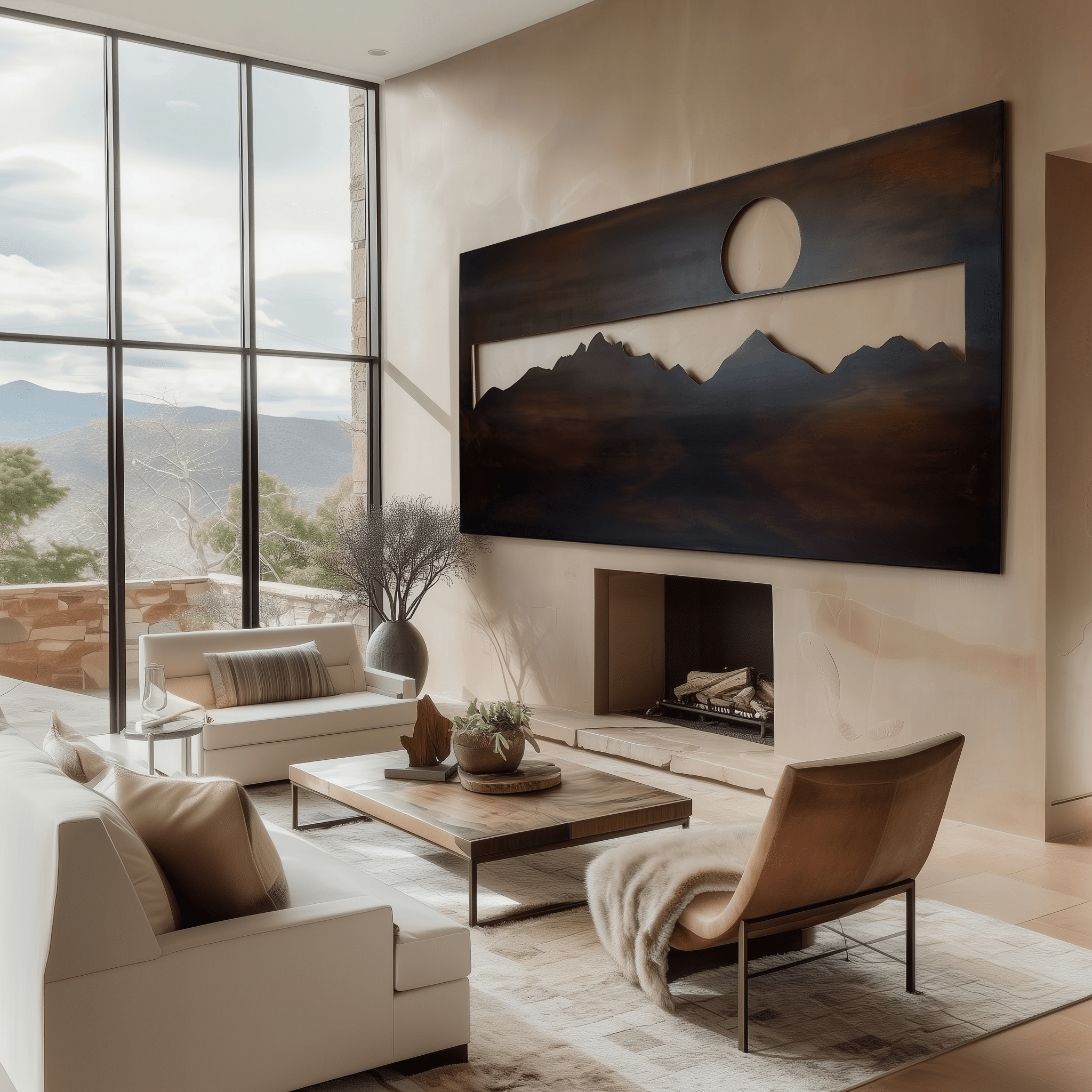 The Crestline - Metal Wall Art - Benton Lane Home - Anthem Classic