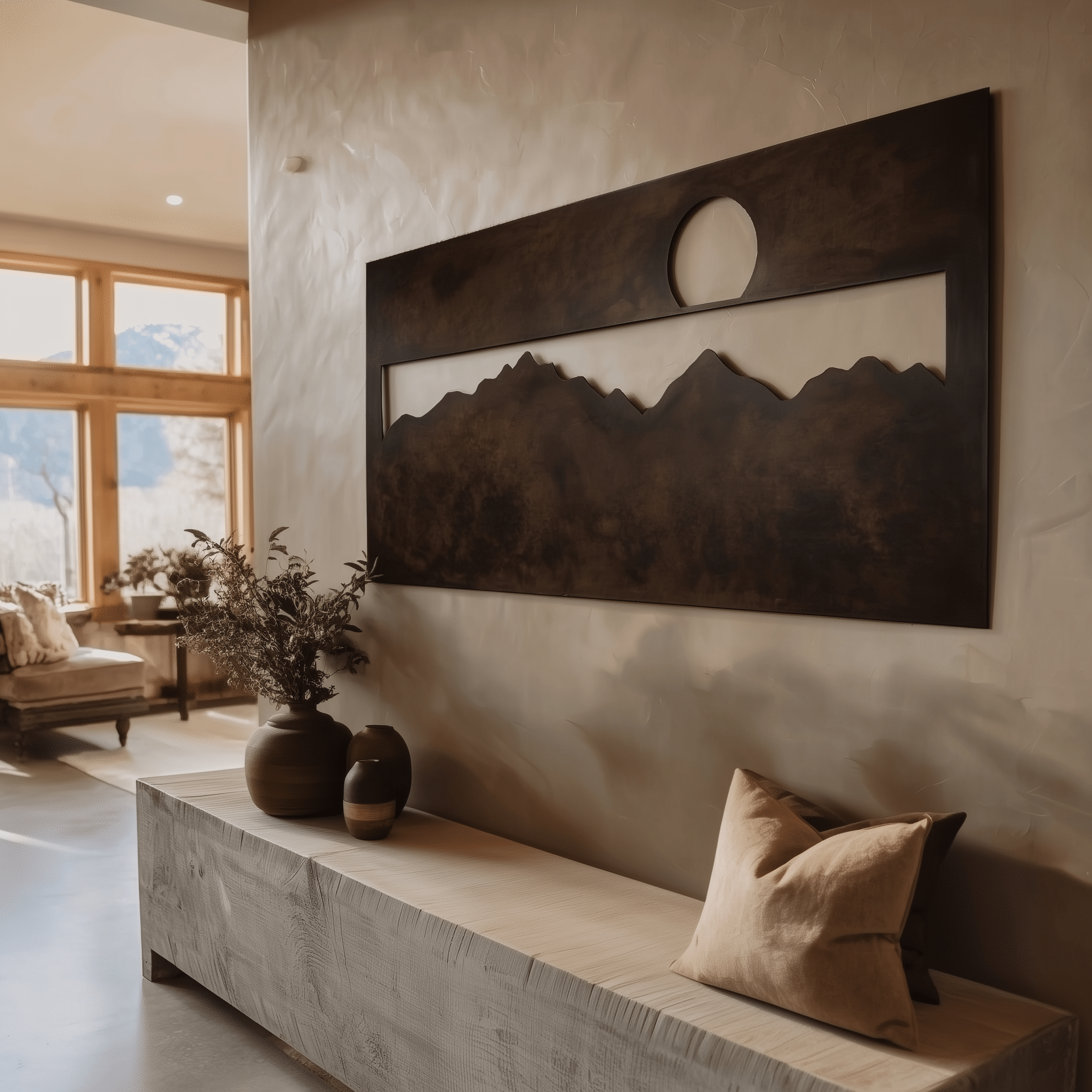 The Crestline - Metal Wall Art - Benton Lane Home - Anthem Classic