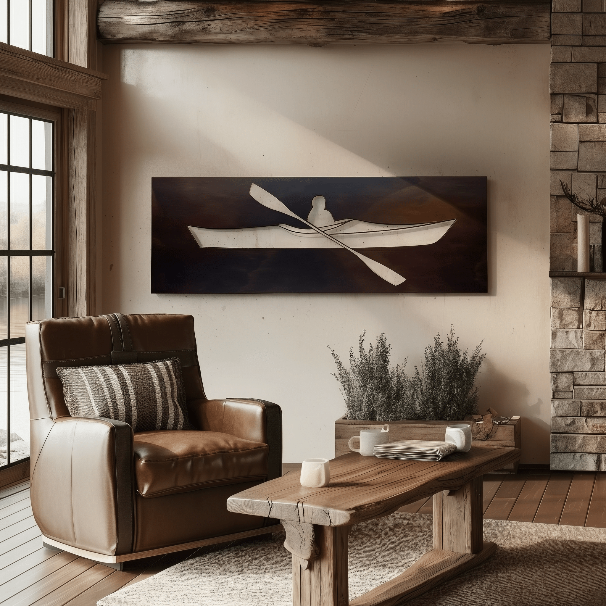 The Crossing Paddle - Metal Wall Art - Benton Lane Home - Anthem Classic