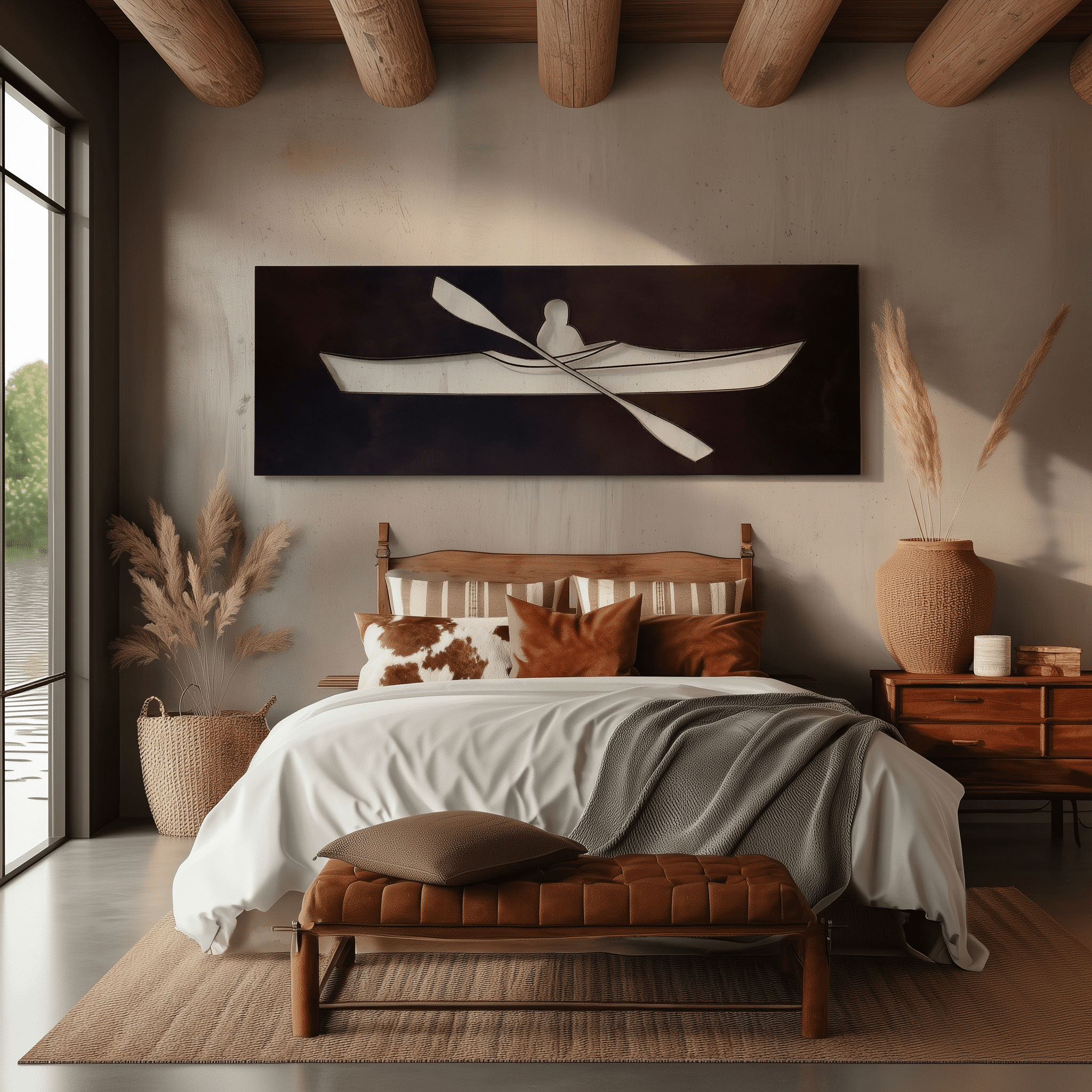 The Crossing Paddle - Metal Wall Art - Benton Lane Home - Anthem Classic